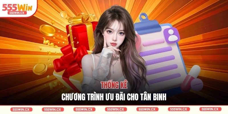 Thống kê chương trình ưu đãi cho tân binh