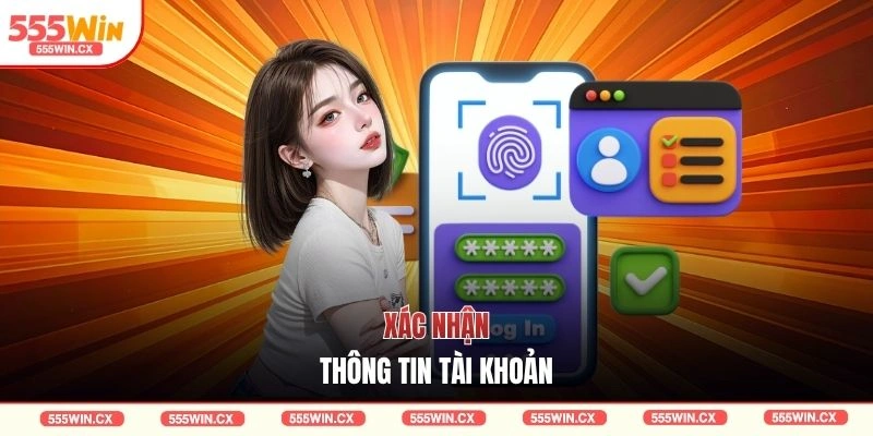 Xác nhận thông tin tài khoản